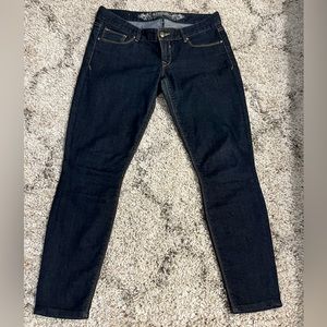 Ultra low rise jean legging